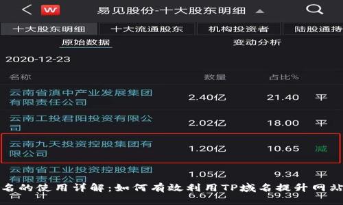 TP域名的使用详解：如何有效利用TP域名提升网站价值