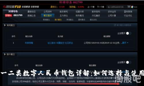 一二类数字人民币钱包详解：如何选择与使用