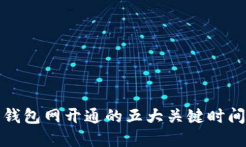 数字钱包网开通的五大关键时间节点